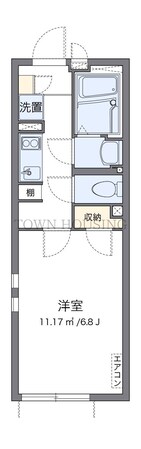 クレイノＭＩＫＩ西新宿の物件間取画像